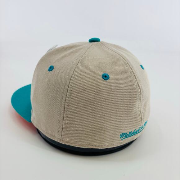 New York Yankees Hat Cap Fitted 7 1/8 Mens Blue Grey Side Patch Vintage MLB - Picture 3 of 7